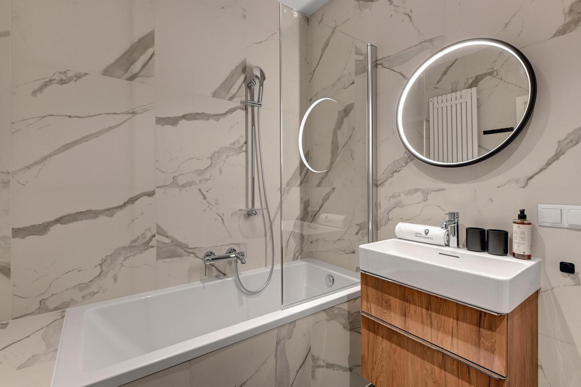 Scala 60E City Center Premium Apartments With Parking By Lion Apartments Gdańsk Szoba fotó